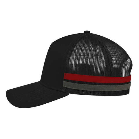 Striped Trucker Cap