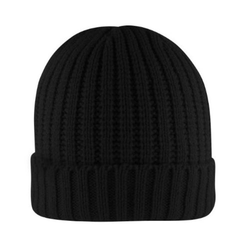 Rib Knit Cuffed Beanie - Twentyfour Store