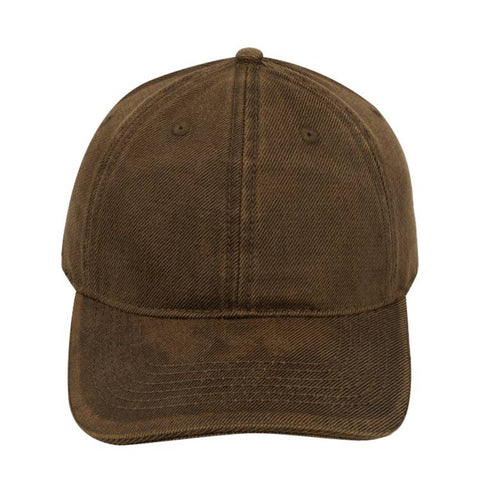Dual Tone Oil Skin 6 Panel Cap - Twentyfour Store