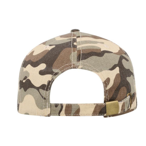 Washed Oil Skin 6P Cap