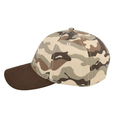 Washed Oil Skin 6P Cap