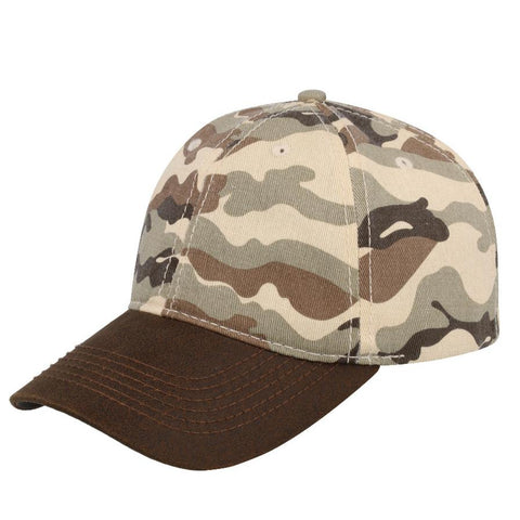 Washed Oil Skin 6P Cap