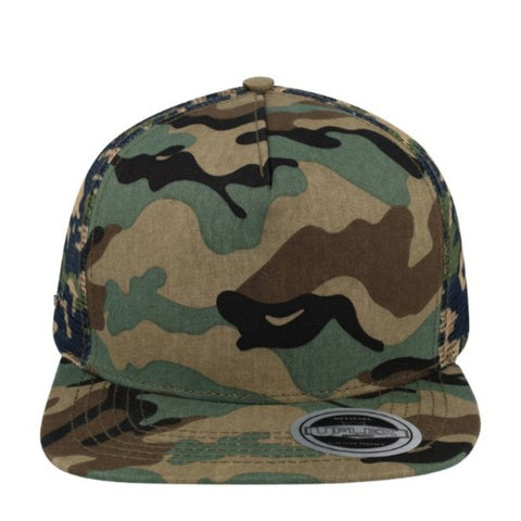 Uflex 5P Flat Peak Trucker Cap