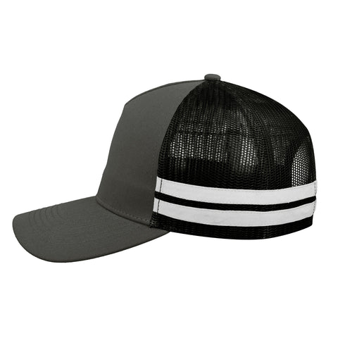 Striped Trucker Cap