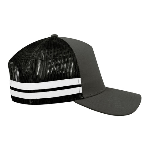 Striped Trucker Cap