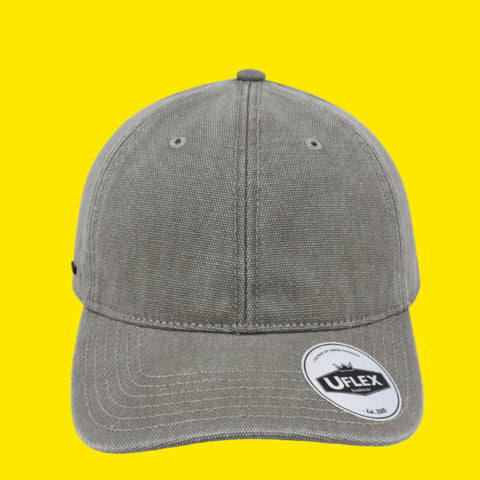 6P Washed Canvas Dad Cap - Twentyfour Store