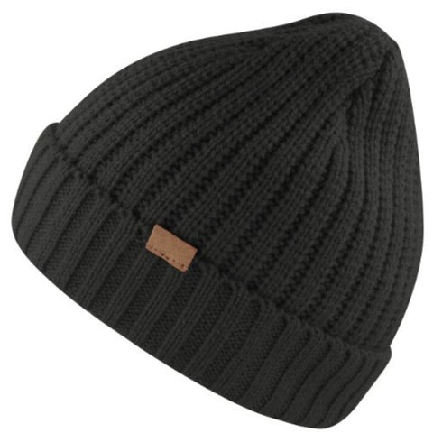Rib Knit Cuffed Beanie - Twentyfour Store