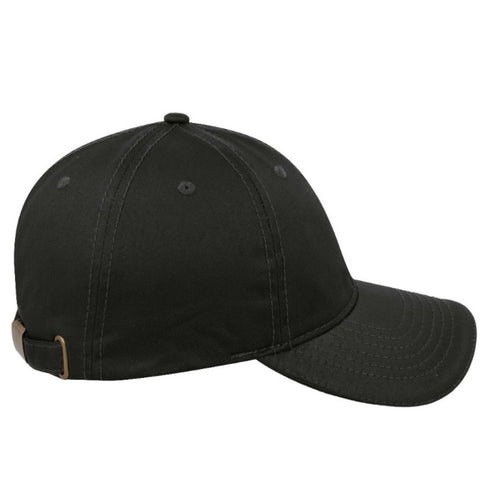 Washed Oil Skin 6P Cap