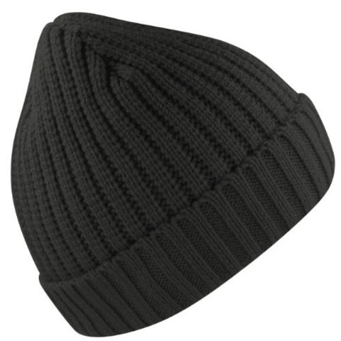 Rib Knit Cuffed Beanie - Twentyfour Store