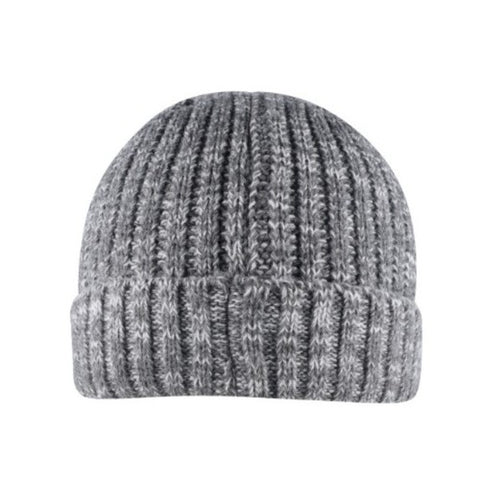Rib Knit Cuffed Beanie - Twentyfour Store