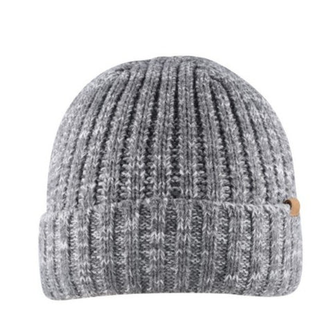 Rib Knit Cuffed Beanie - Twentyfour Store