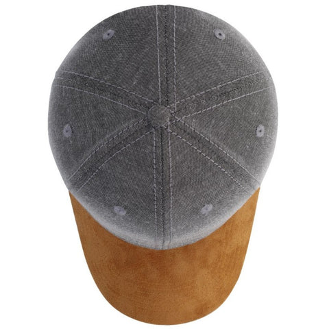 Chambray/Suede 6 Panel Cap - Twentyfour Store