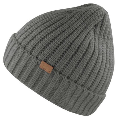 Rib Knit Cuffed Beanie - Twentyfour Store