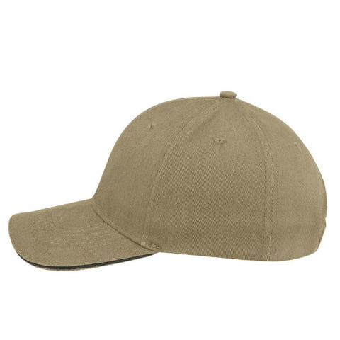 Sandwich Brushed Cotton Cap