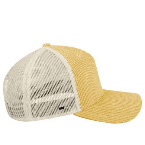 5 Panel Corduroy Trucker Cap