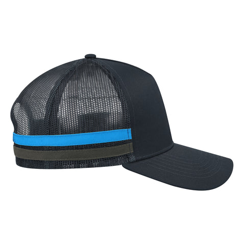 Striped Trucker Cap
