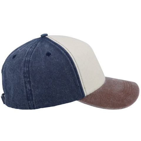5 Panel Vintage Washed Cap