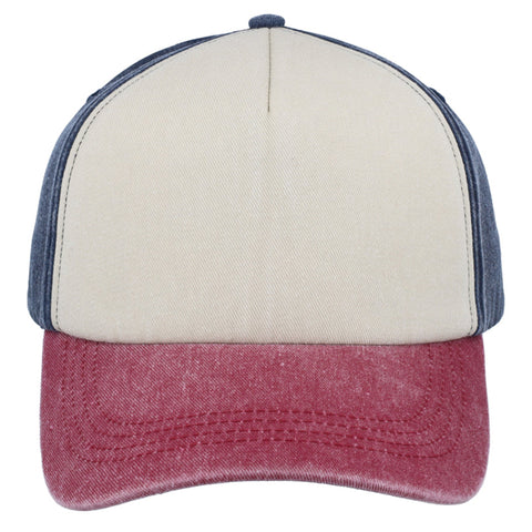 5 Panel Vintage Washed Cap