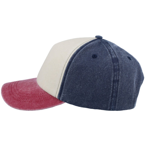 5 Panel Vintage Washed Cap