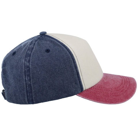 5 Panel Vintage Washed Cap