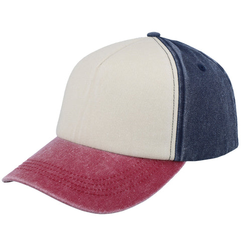 5 Panel Vintage Washed Cap