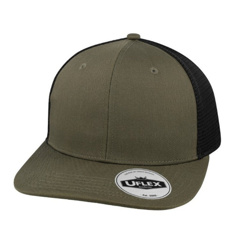 Polycotton 6 Panel Trucker - Twentyfour Store