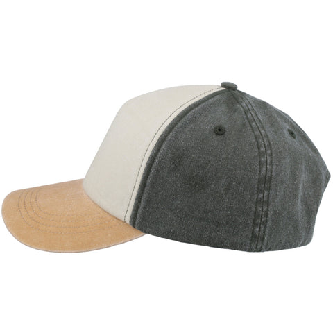 5 Panel Vintage Washed Cap