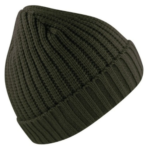 Rib Knit Cuffed Beanie - Twentyfour Store