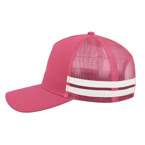 Striped Trucker Cap