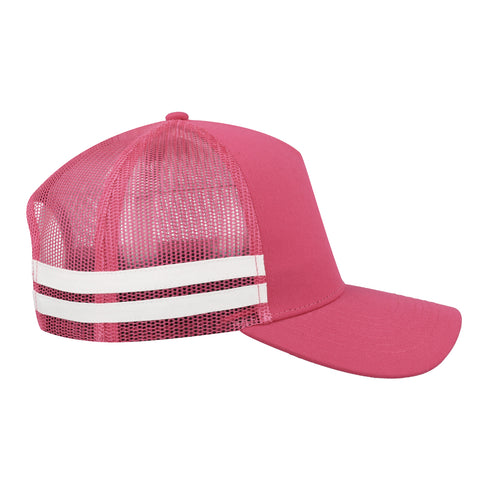 Striped Trucker Cap