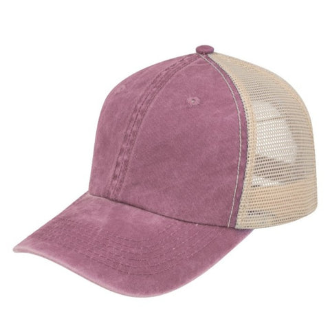 Max Wash 6 Panel Trucker - Twentyfour Store