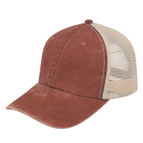Max Wash 6 Panel Trucker - Twentyfour Store
