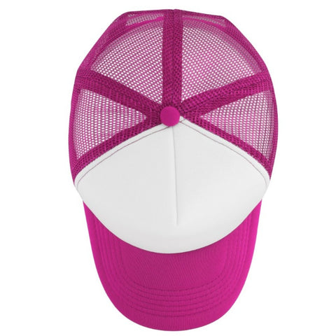 Curved Peak Foam Trucker Cap