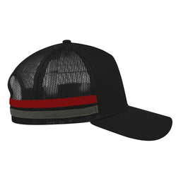 Striped Trucker Cap