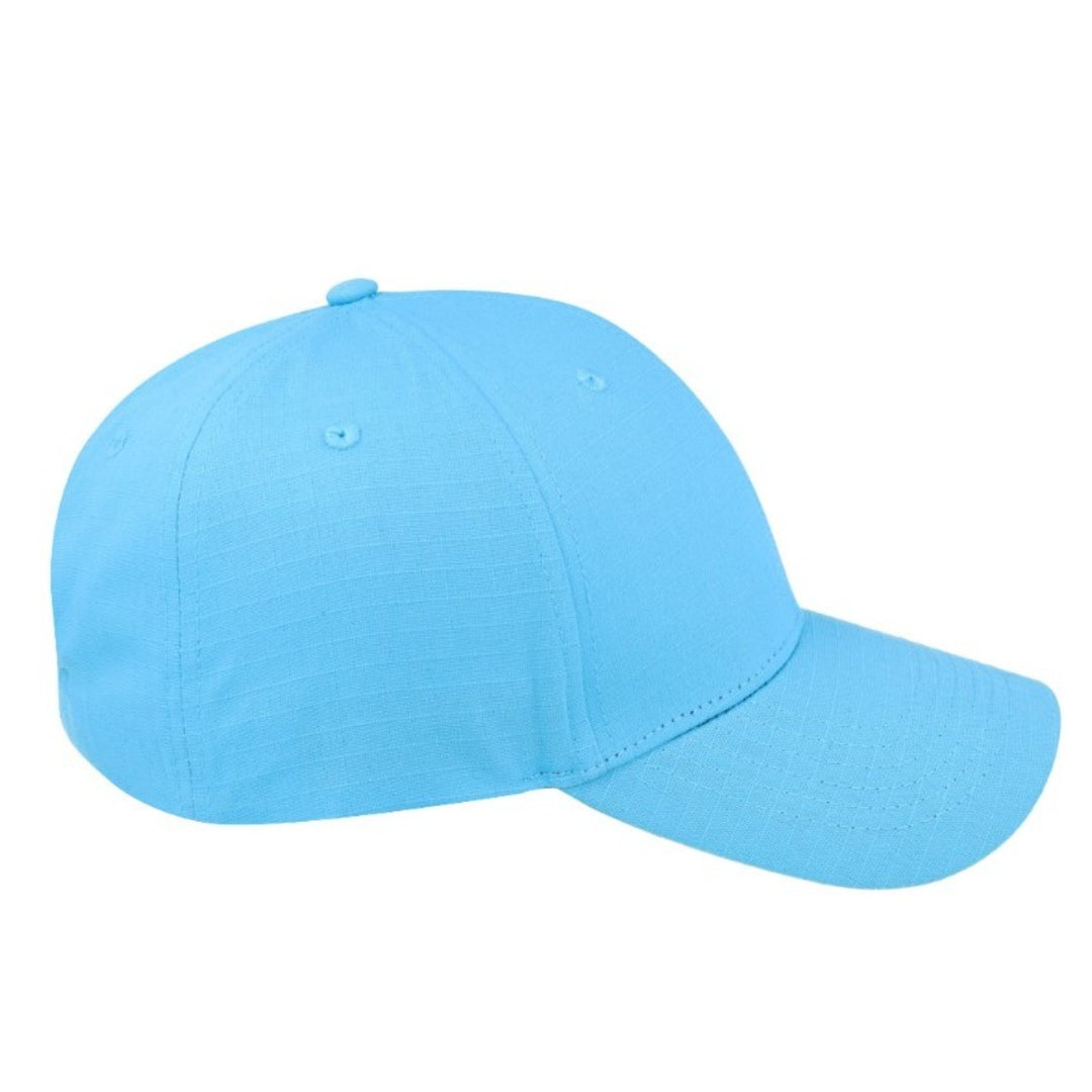Ripstop Cap | 6 Panel with Curved Peak | Water Resistant Style ...