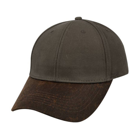 Two-Tone Waxed Oilskin 6 Panel