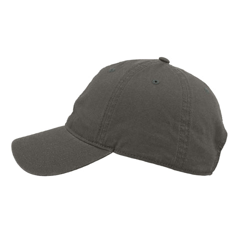6P Washed Light Canvas Dad Cap