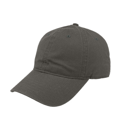 6P Washed Light Canvas Dad Cap