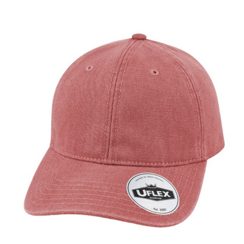 6P Washed Canvas Dad Cap