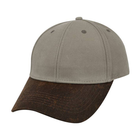 Two-Tone Waxed Oilskin 6 Panel