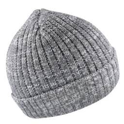 Rib Knit Cuffed Beanie