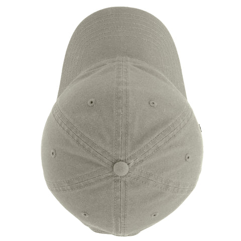 6P Washed Light Canvas Dad Cap