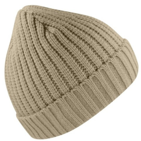 Rib Knit Cuffed Beanie