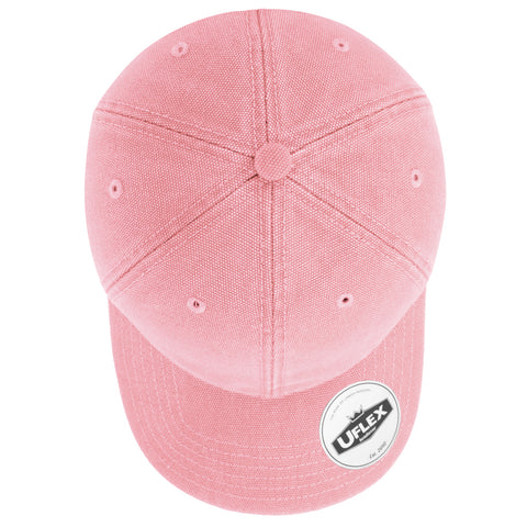 6P Washed Canvas Dad Cap