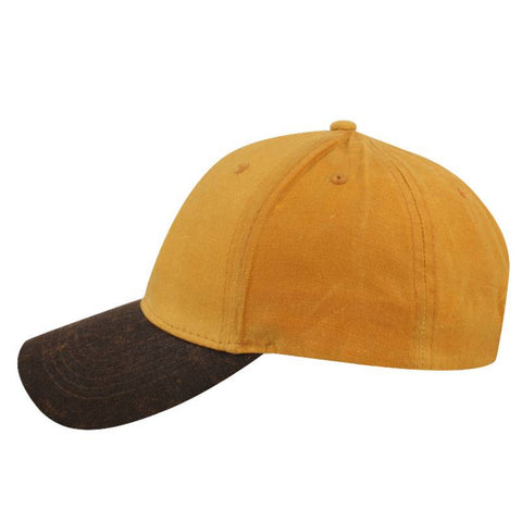Two-Tone Waxed Oilskin 6 Panel