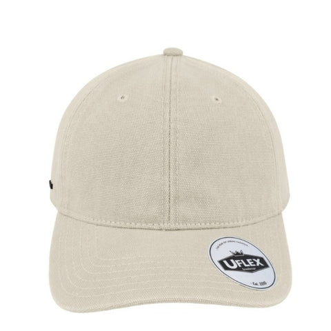 6P Washed Canvas Dad Cap