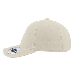 6P Washed Canvas Dad Cap