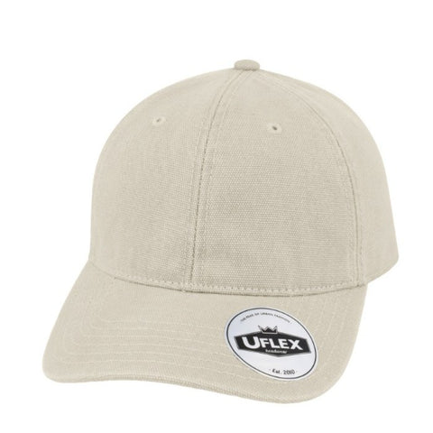 6P Washed Canvas Dad Cap