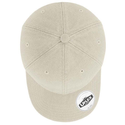 6P Washed Canvas Dad Cap