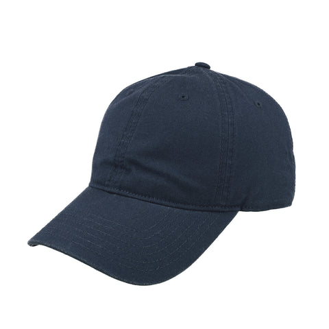 6P Washed Light Canvas Dad Cap